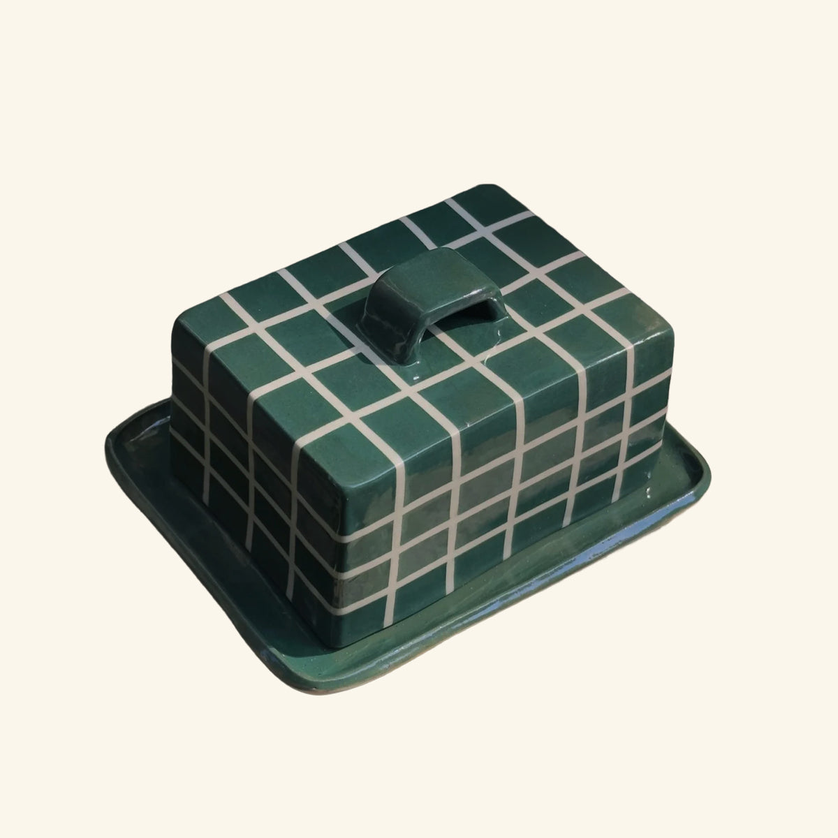 Grid Butter Dish
