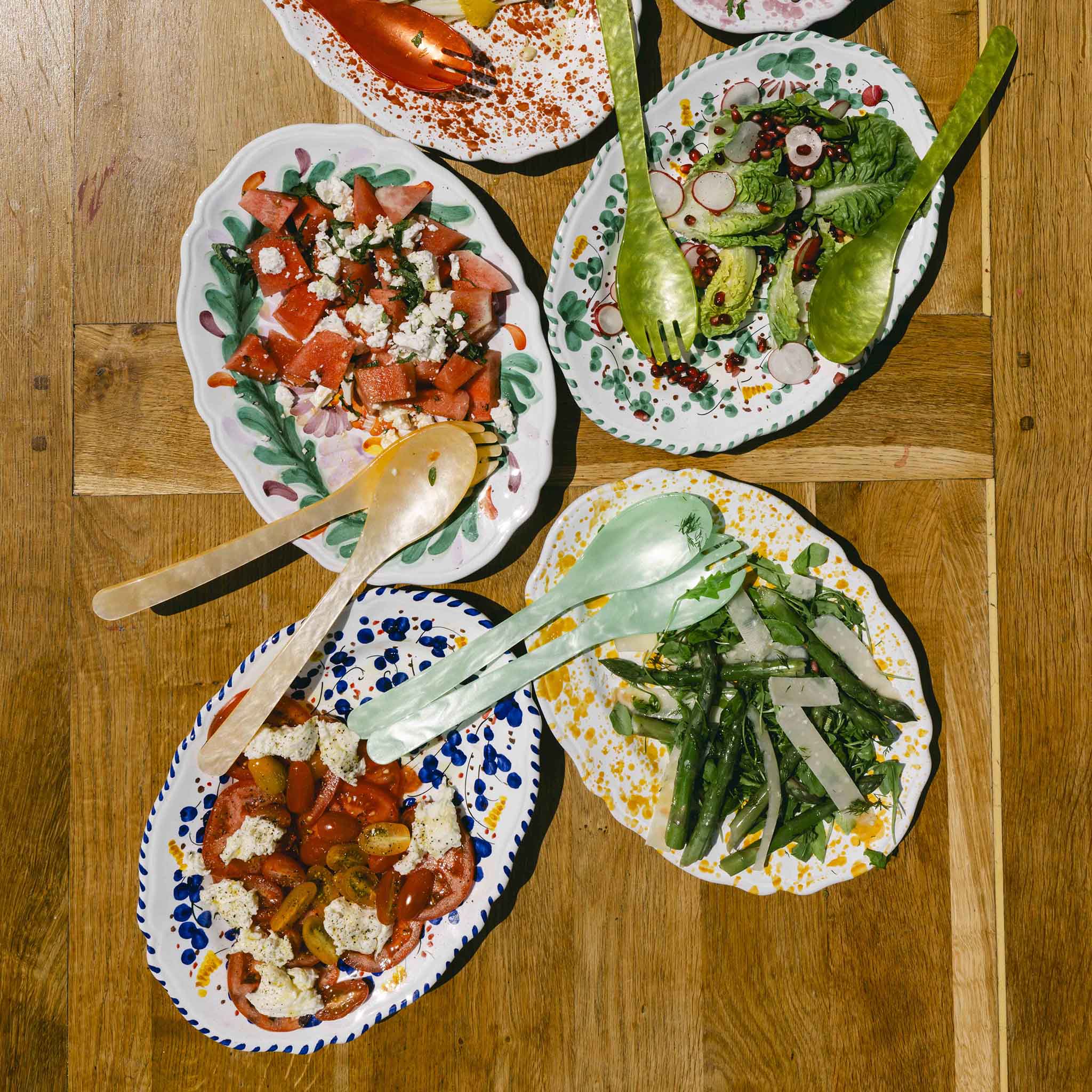 Campo de’ Fiori Oval Platter Popolo