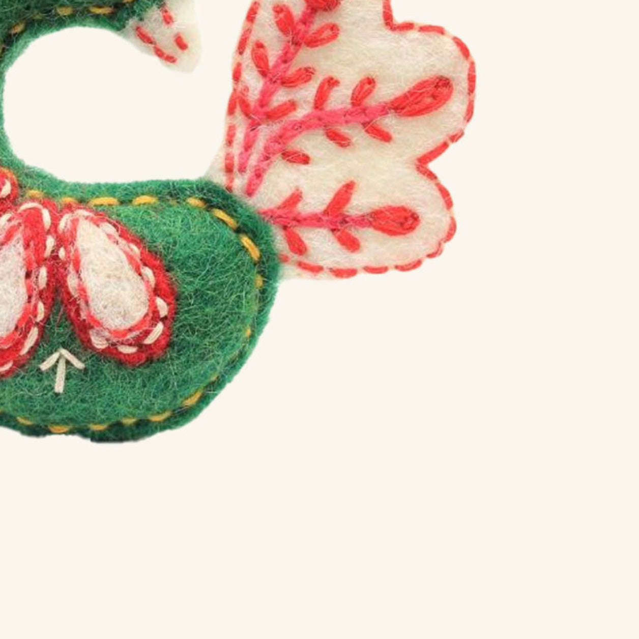 Handmade Felt Turkey Decoration