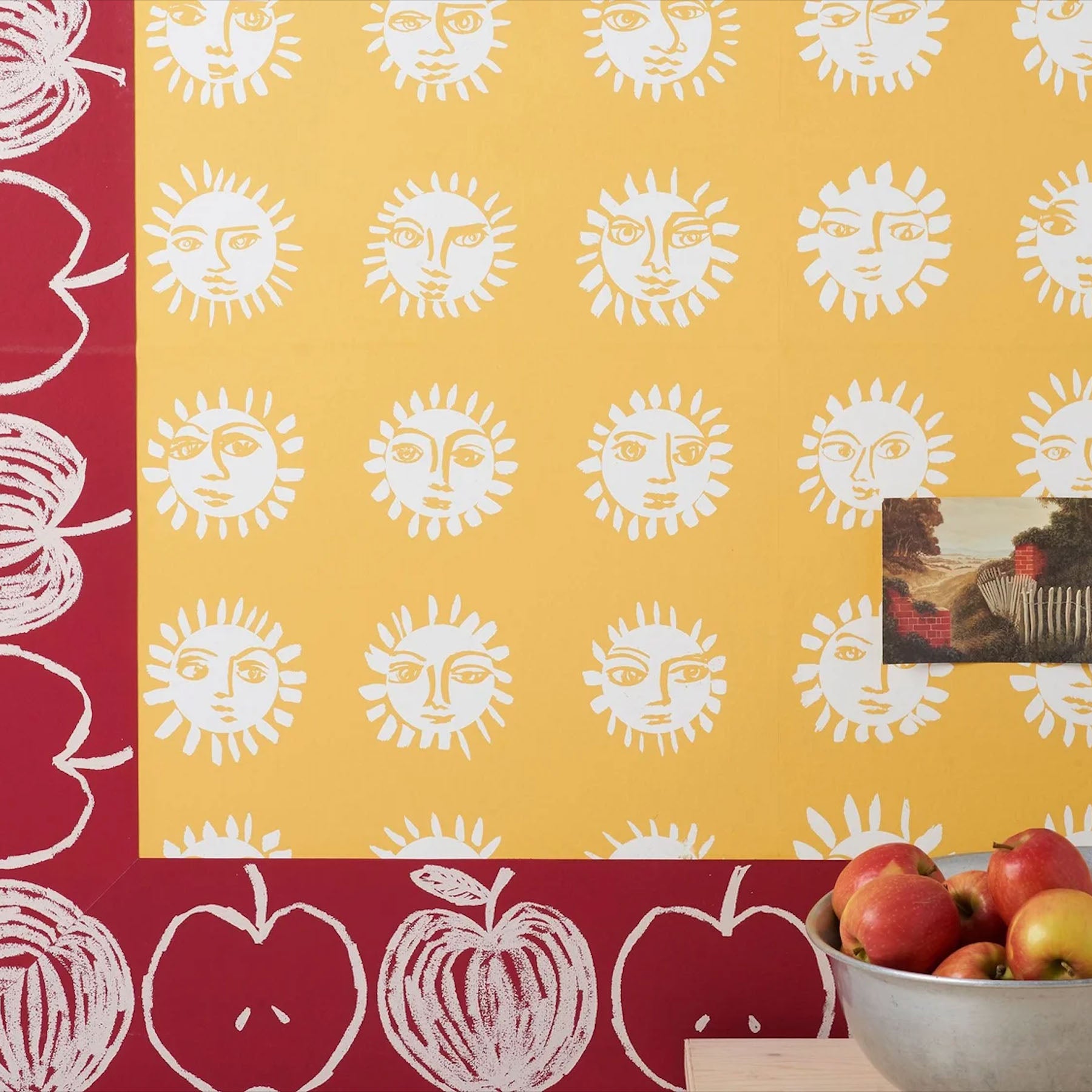 A is for Apple Wallpaper Border