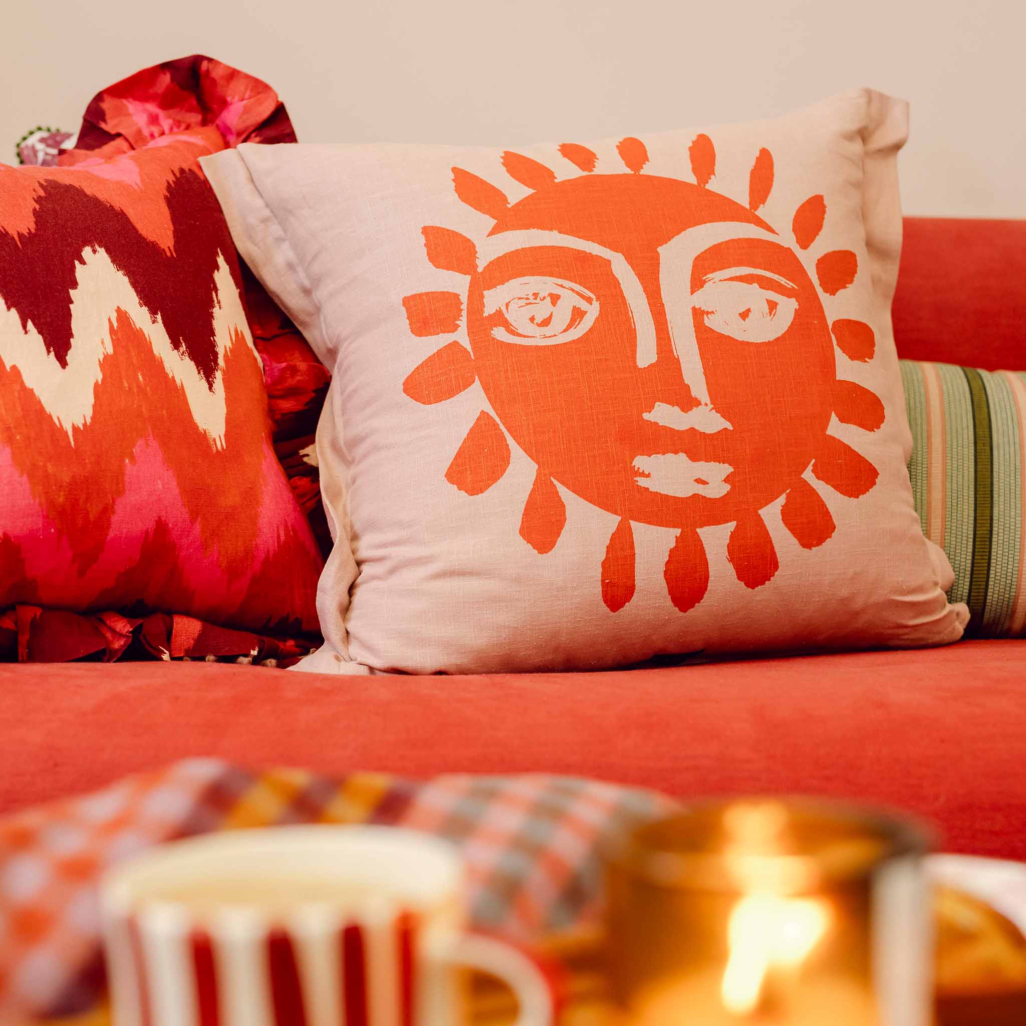 Single Sunne Cushion Stoff Studios