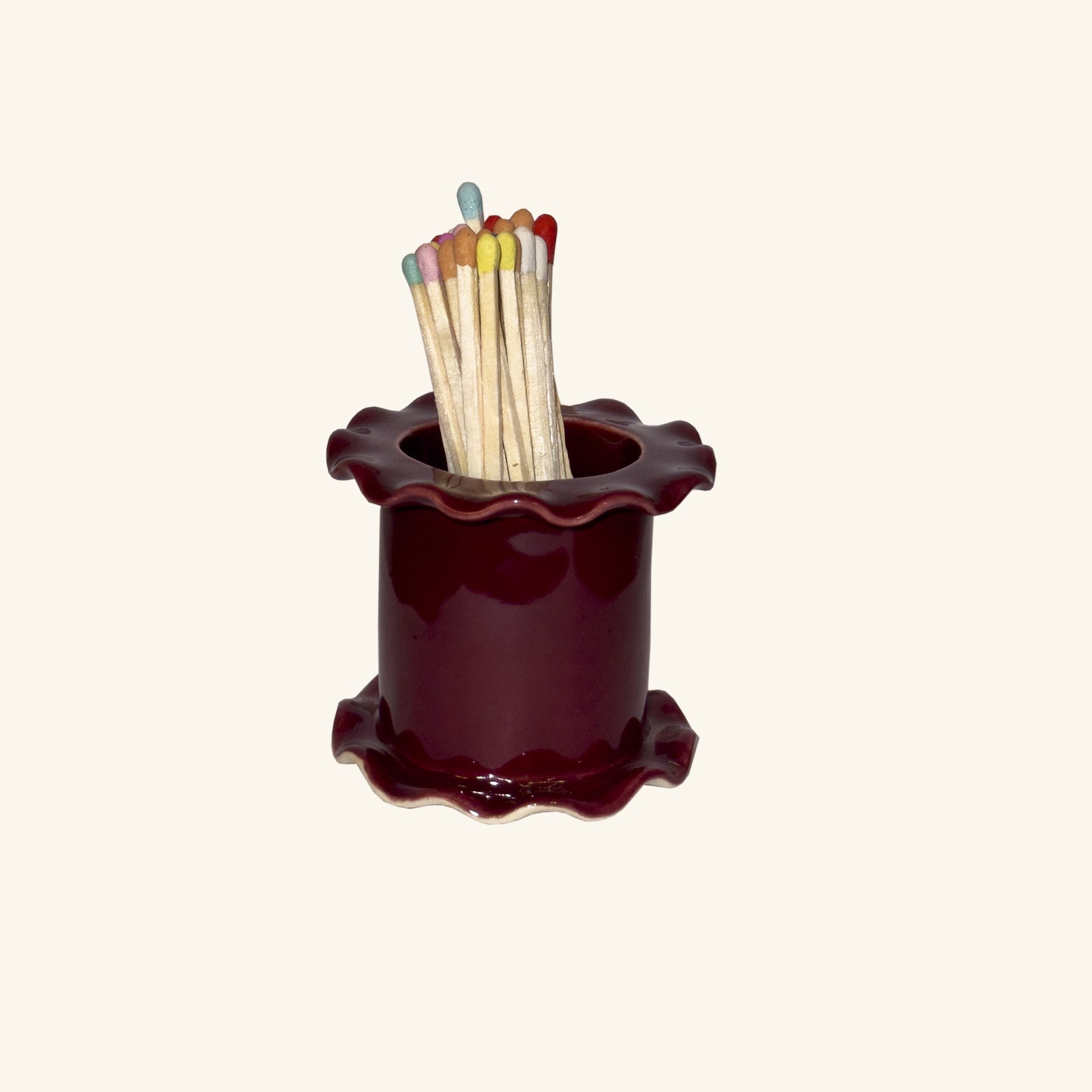 Frill Matchstick Holder