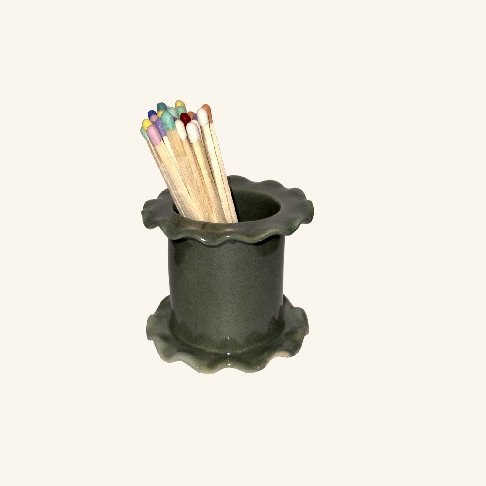 Frill Matchstick Holder