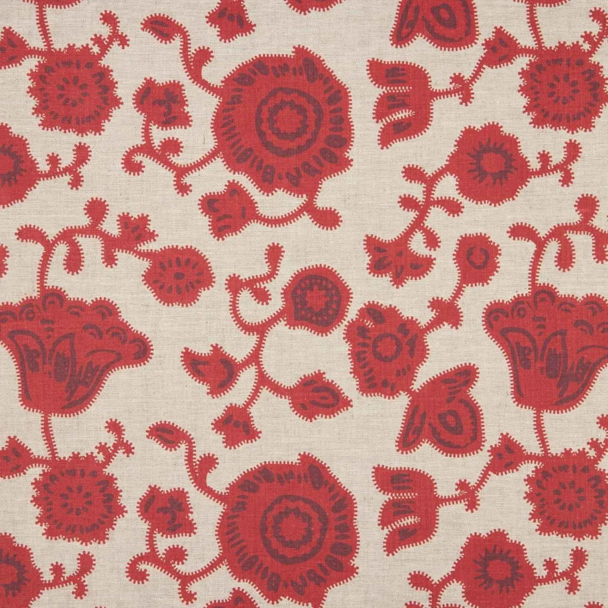 Persian Poppy Dual Use Printed Fabric