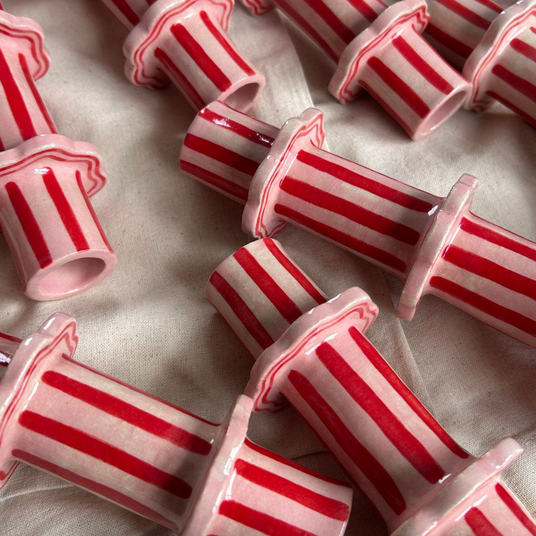 Frill Tiered Candlestick