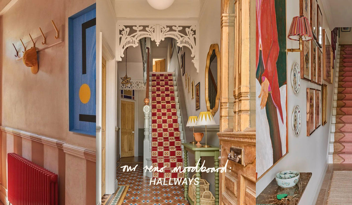 Collage of hallways