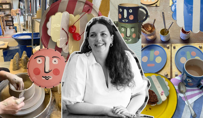 Photo collage of Kate Sellers