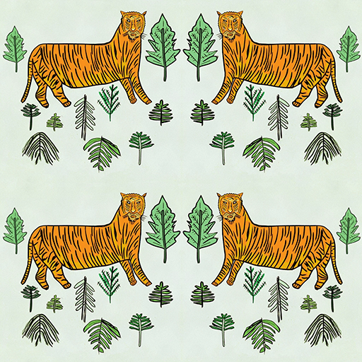 Animal & Figures Wallpaper