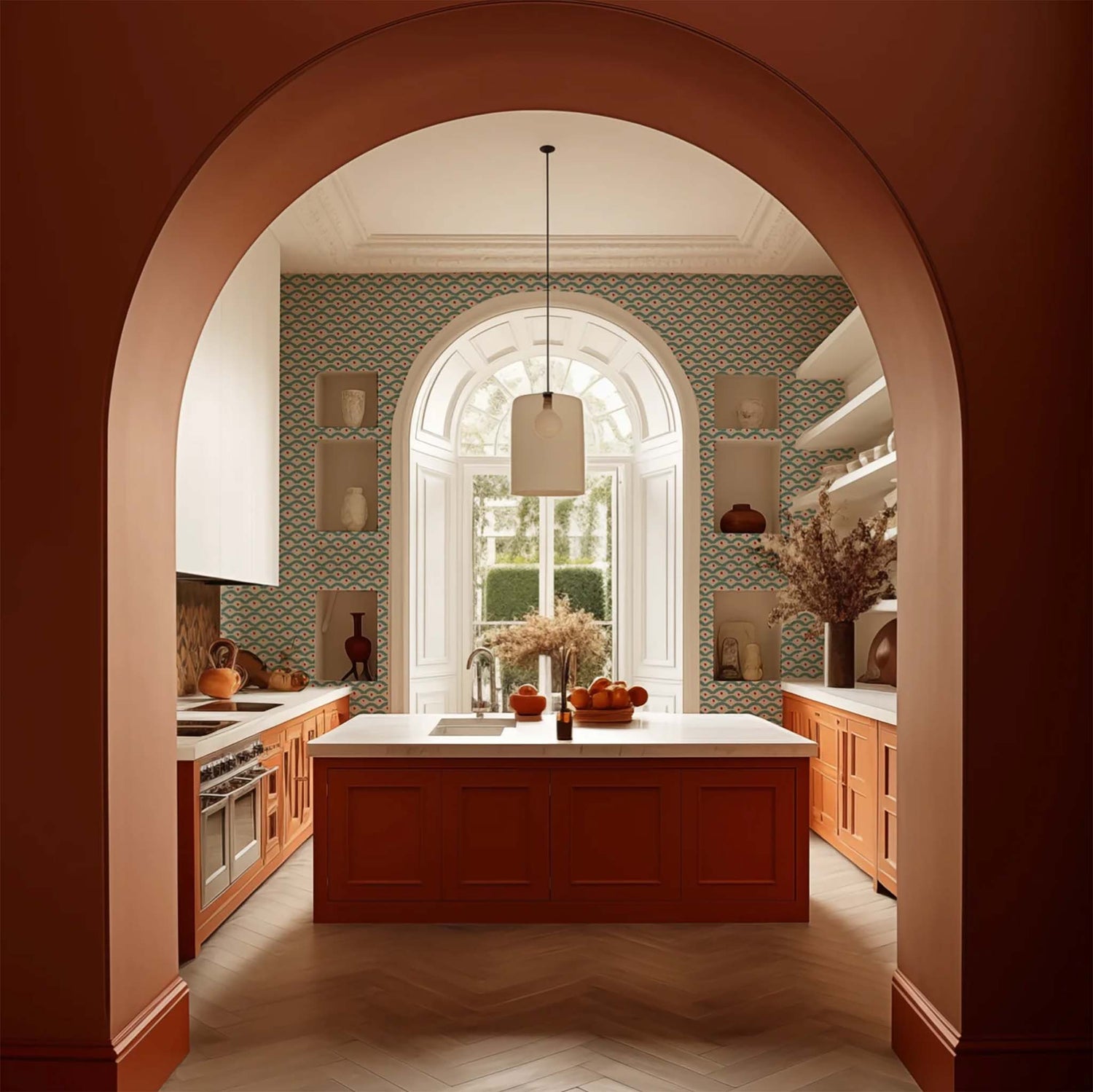 Wiggly Squiggly Wallpaper Annika Reed Studio