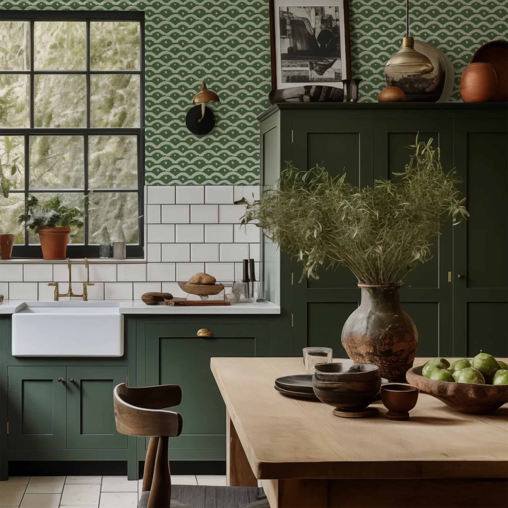 Wiggly Squiggly Wallpaper Annika Reed Studio