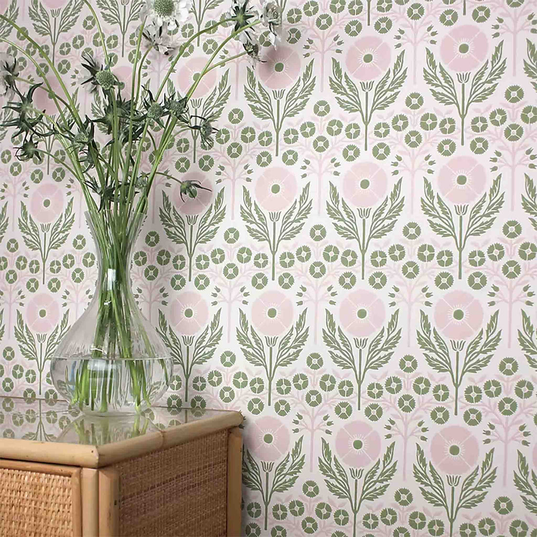 Poppies Wallpaper Ellen Merchant