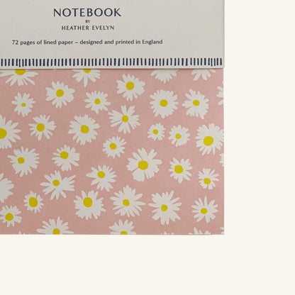A5 Daisy Notebook Heather Evelyn