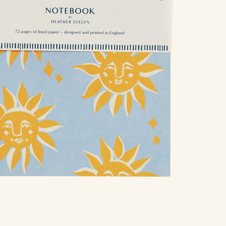 A5 Sunshine Notebook Heather Evelyn