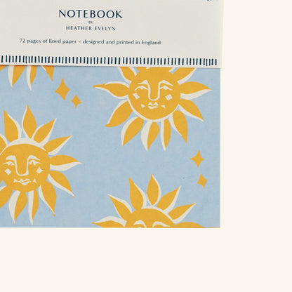 A5 Sunshine Notebook Heather Evelyn