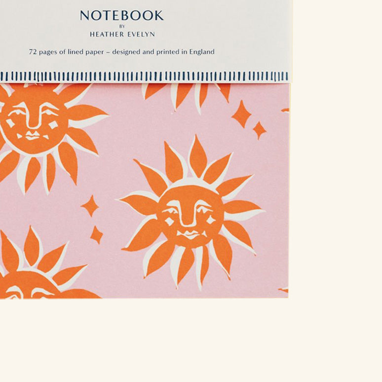 A5 Sunshine Notebook Heather Evelyn