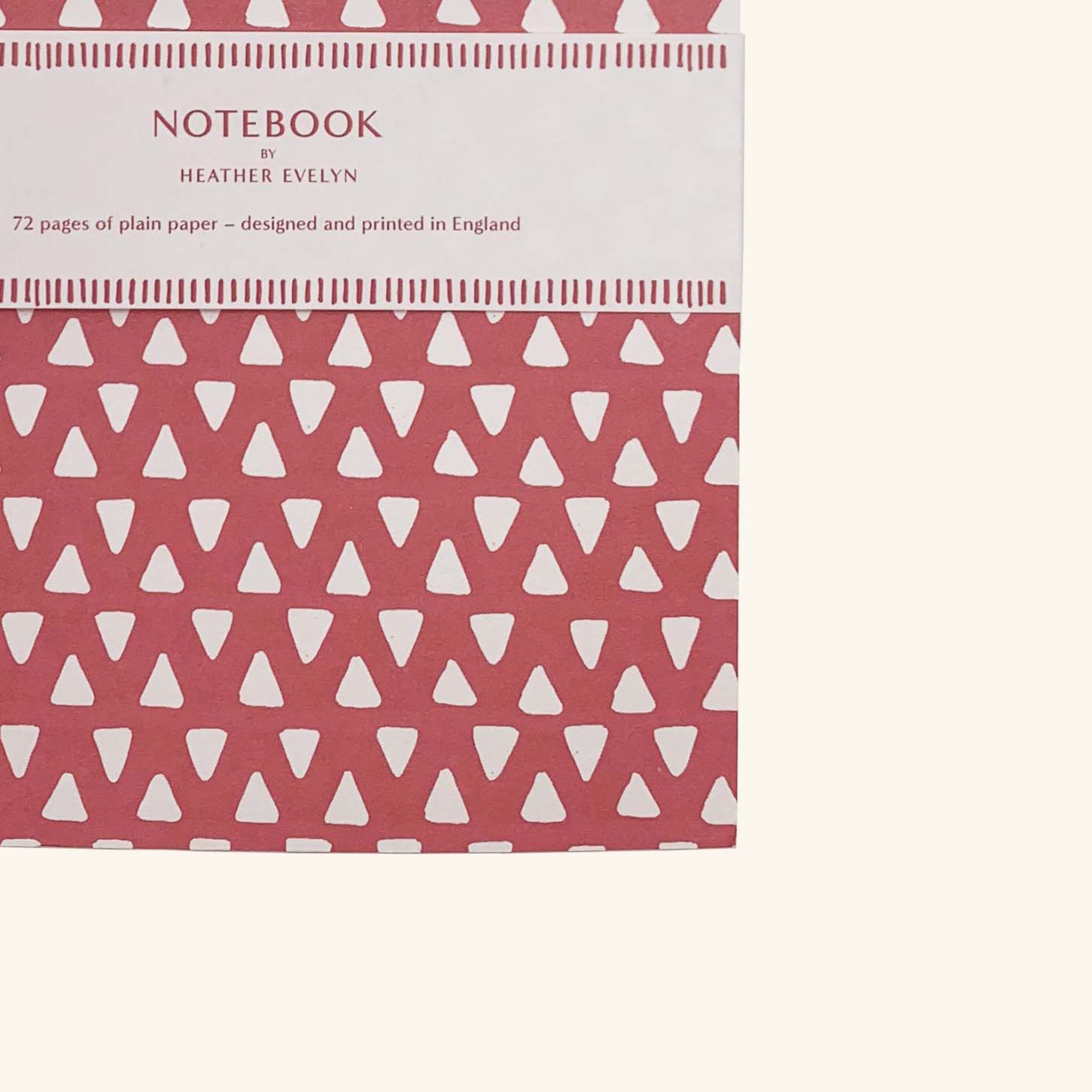A5 Triangle Notebook Heather Evelyn