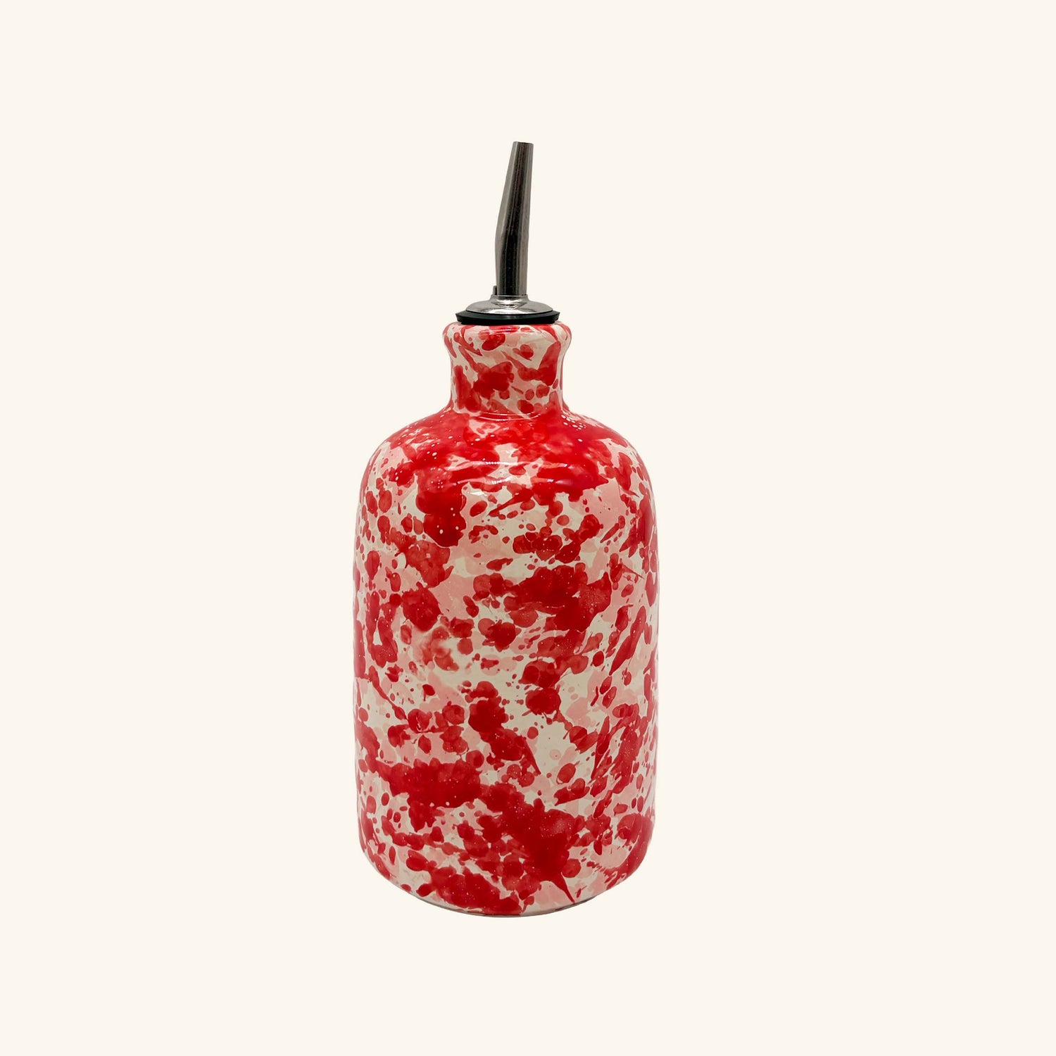 Splatterware Oil Bottle