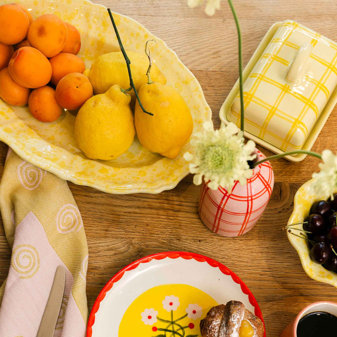 Splatterware Oval Platter