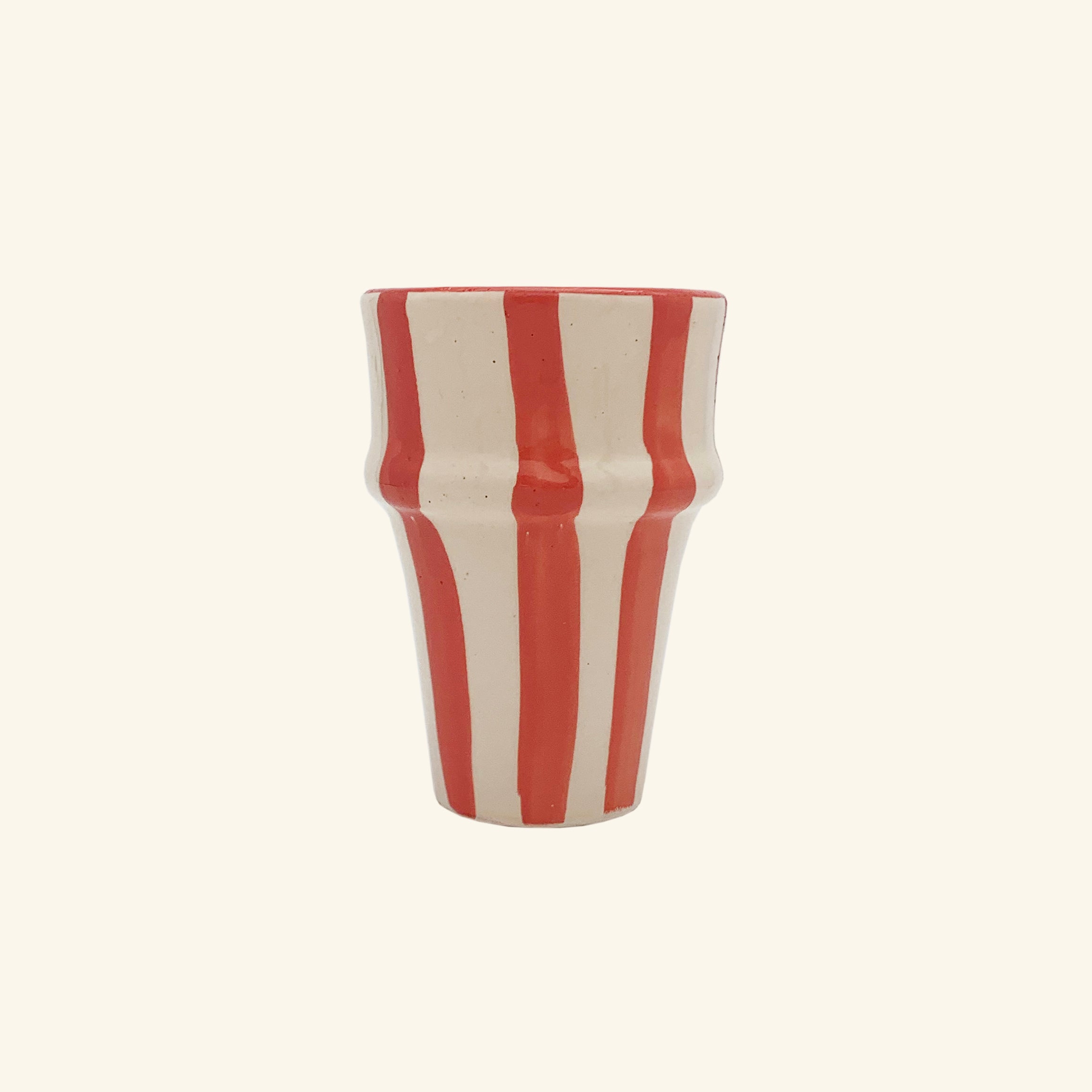 Moroccan Ceramic Stripe Cup LAMP LDN