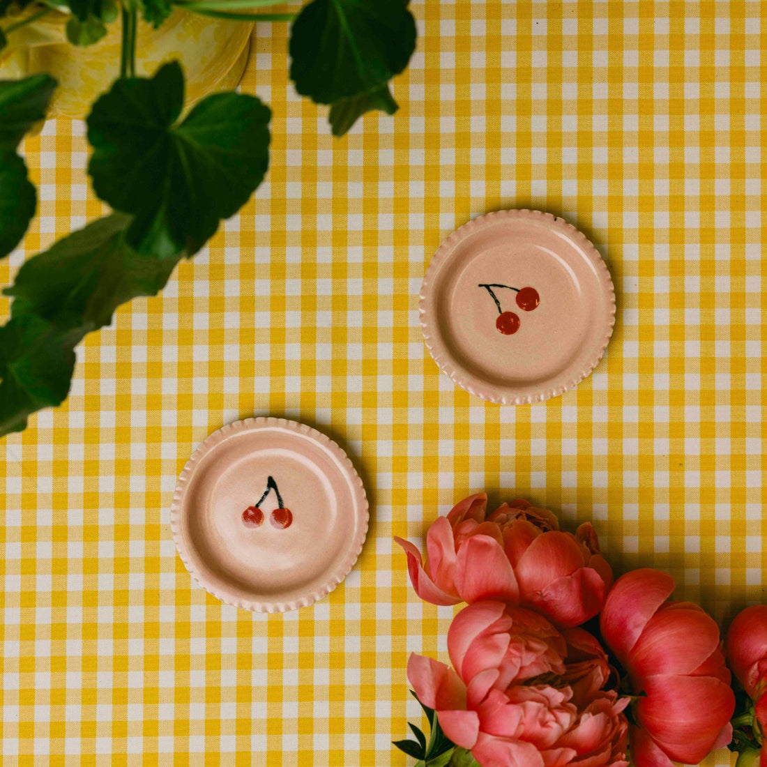 Mini Pink Cherry Plate