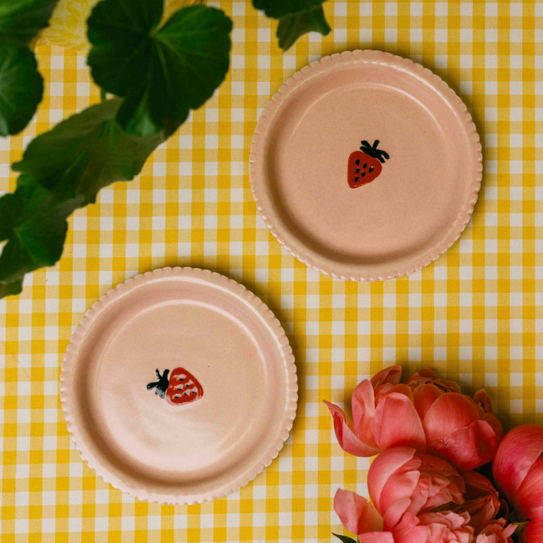 Strawberry Mousse Plate
