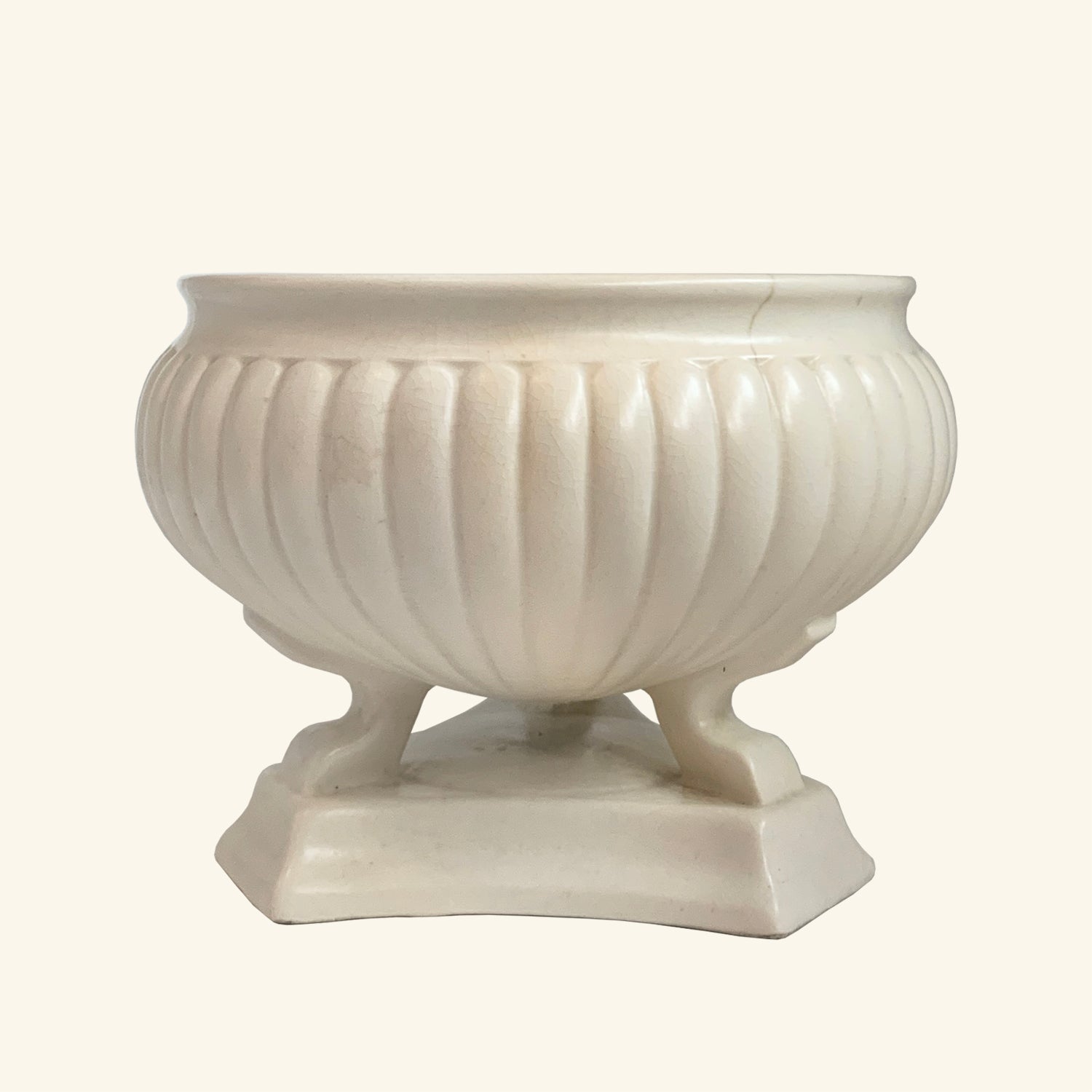 Round Vintage Planter Sylvac