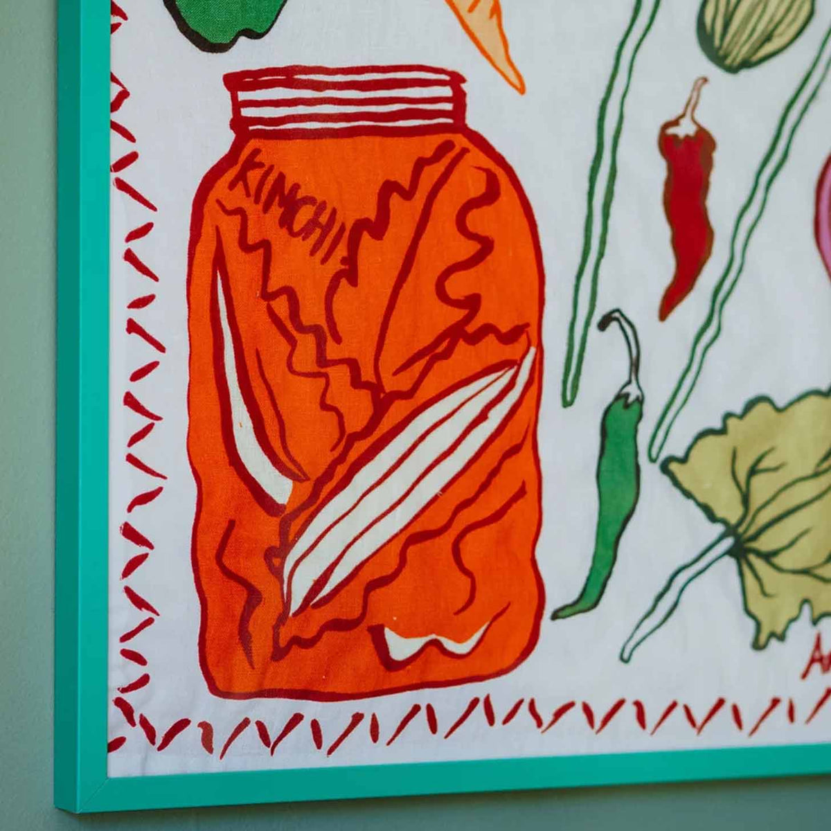 Kimchi Tea Towel