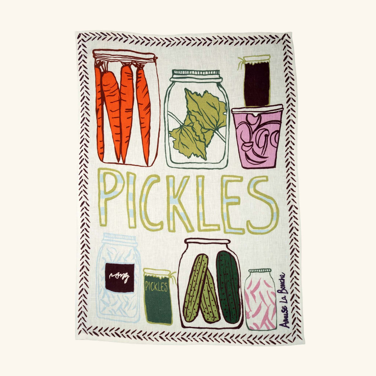 Pickles Tea Towel