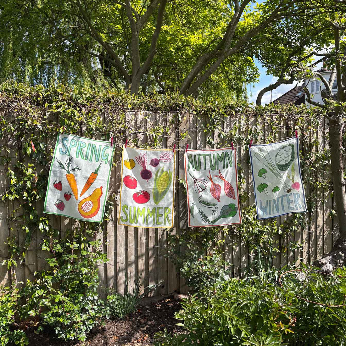 Autumn Tea Towel
