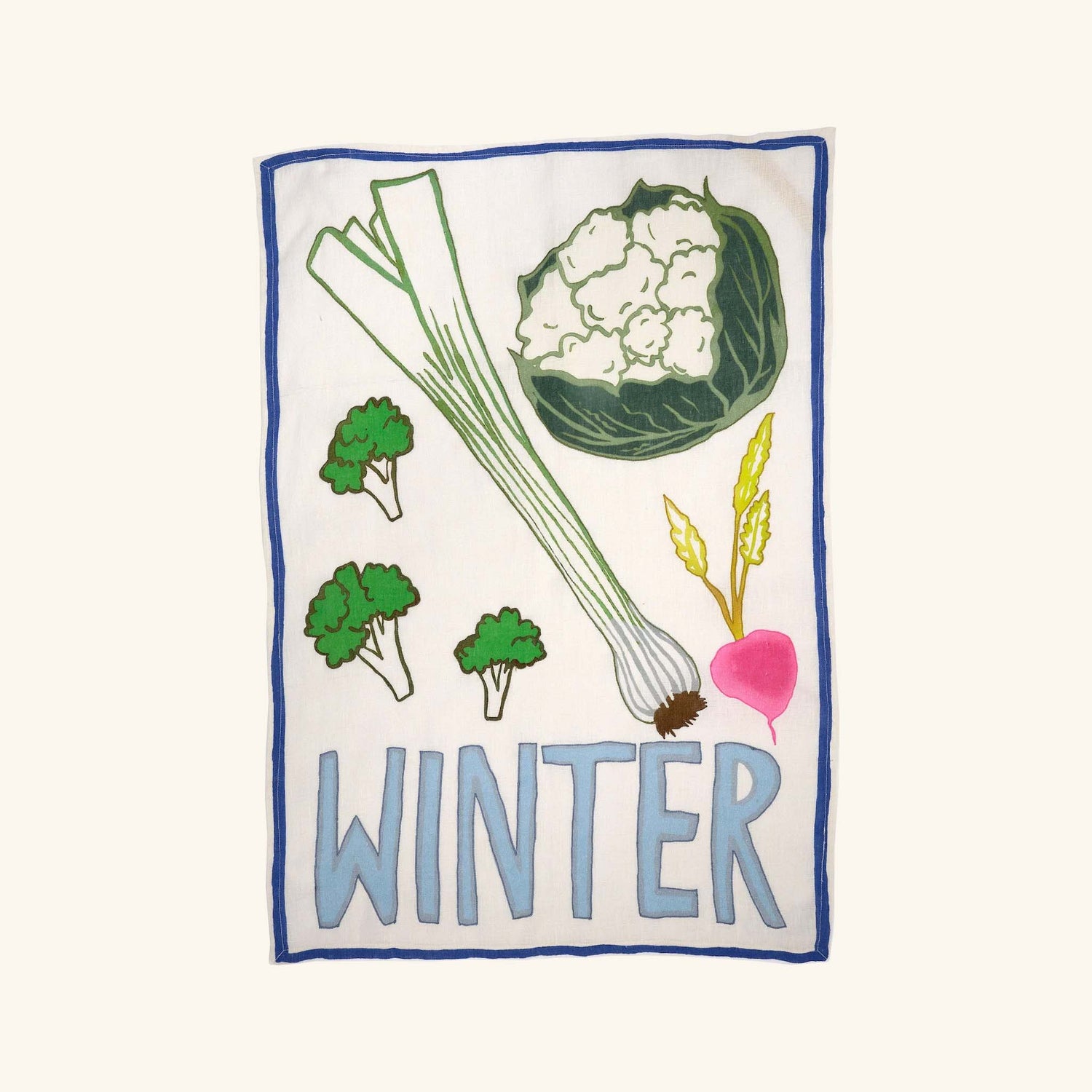 Winter Tea Towel