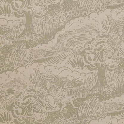 Apple Pickers Fabric