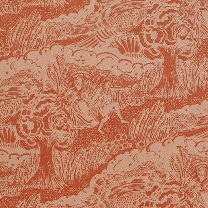 Apple Pickers Fabric