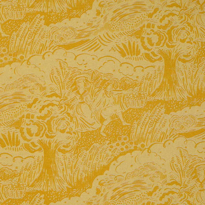 Apple Pickers Fabric