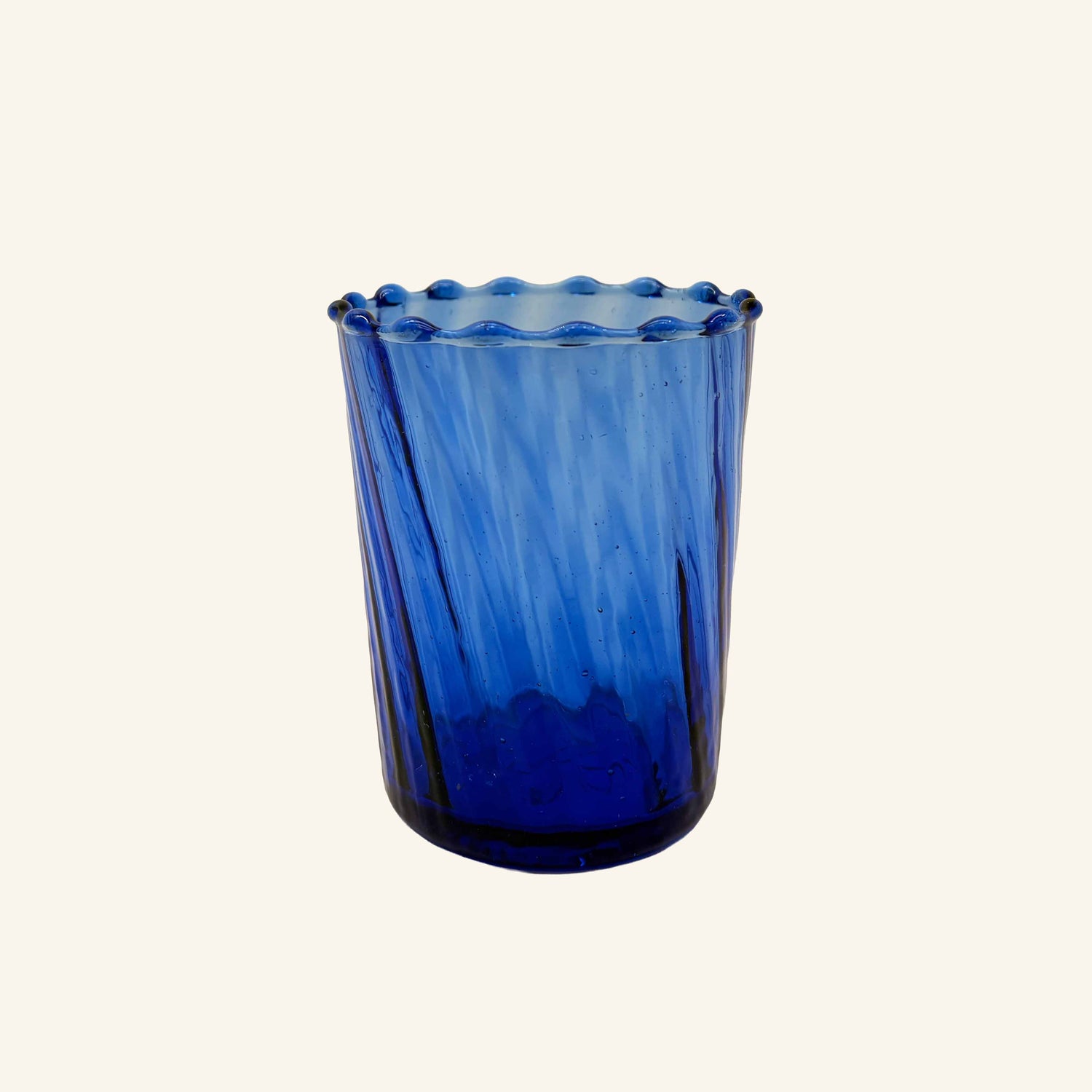 Set of 6 Moroccan Fluted Glasses