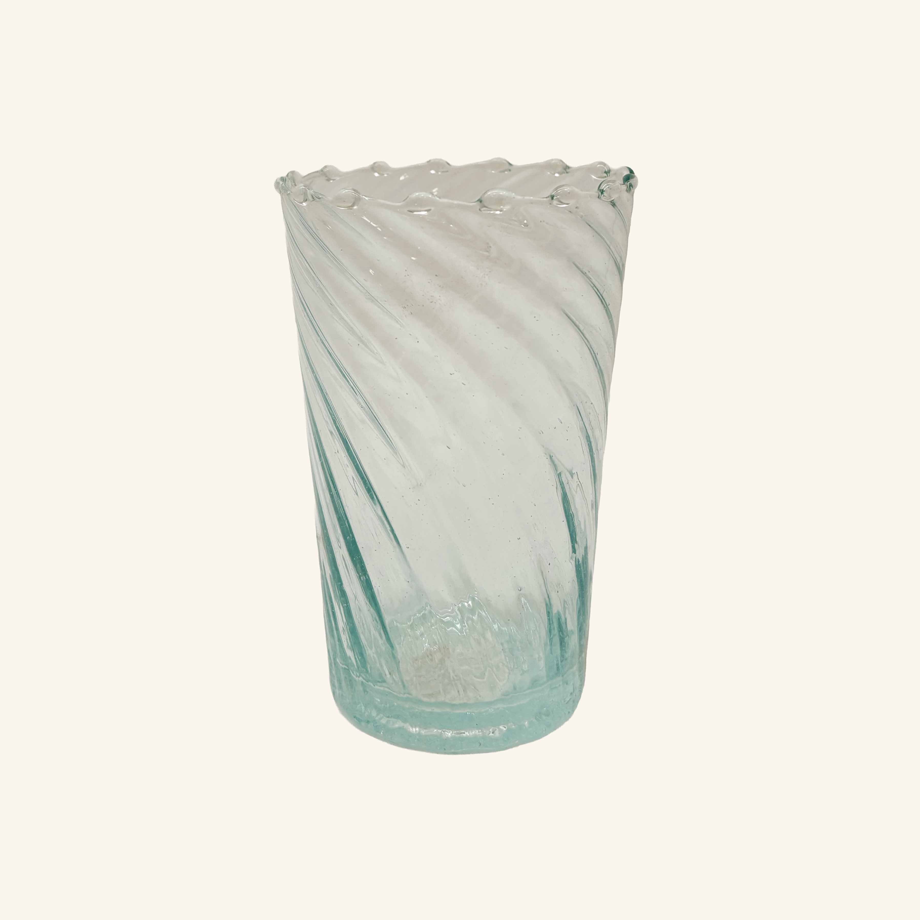 Set of 6 Moroccan Fluted Glasses