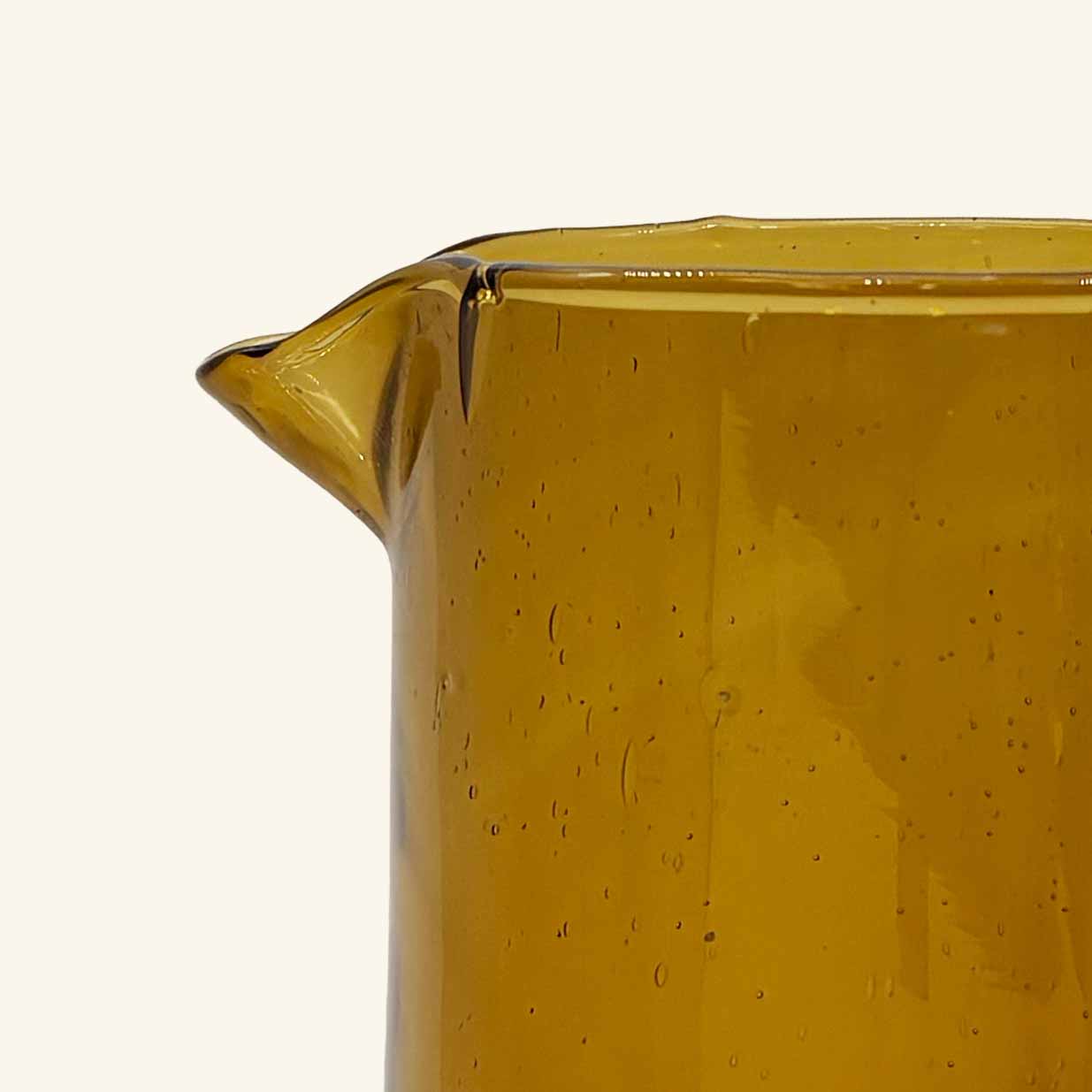 Moroccan Glass Pitcher