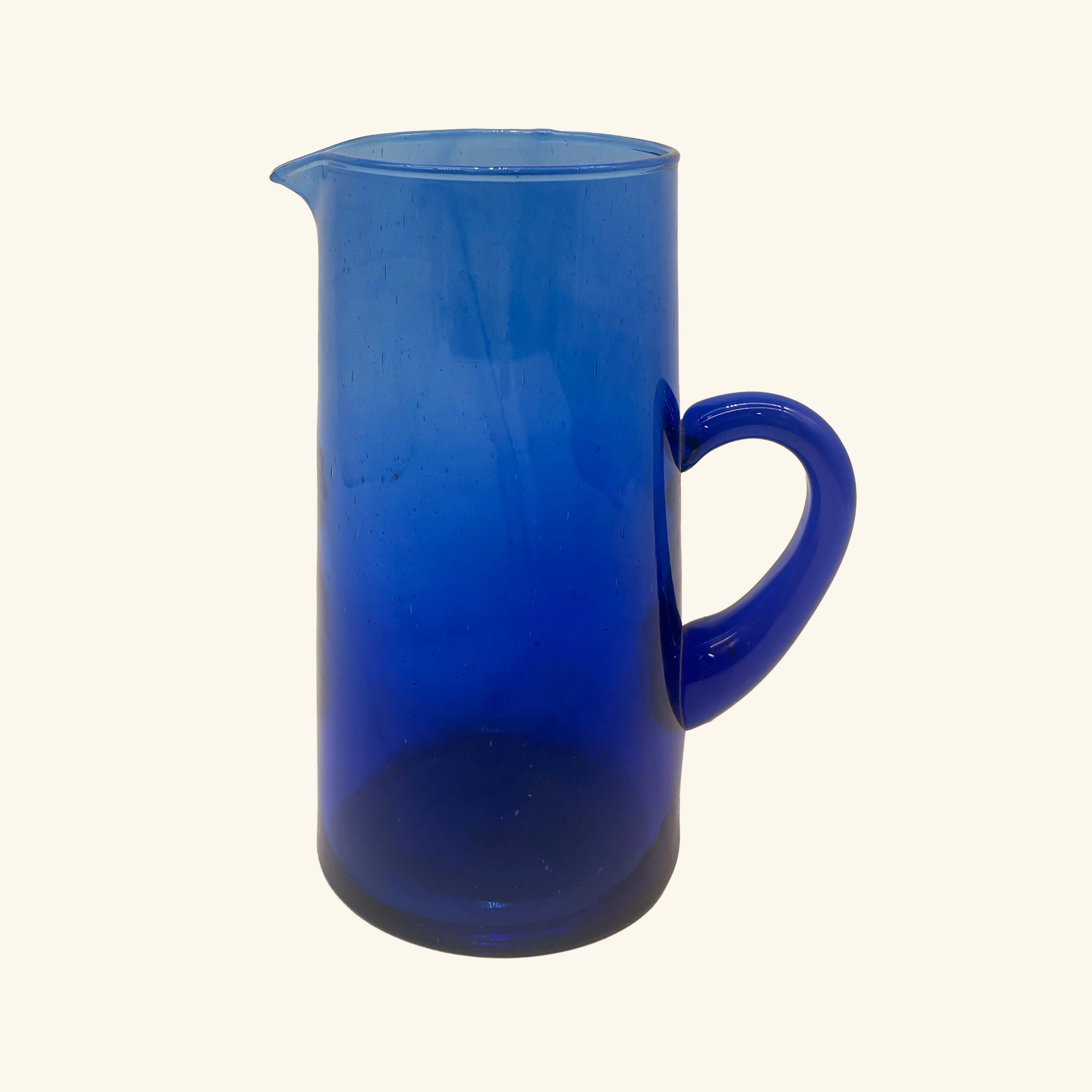 Moroccan Glass Pitcher