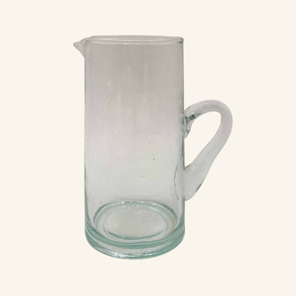 Moroccan Glass Pitcher