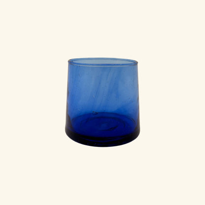 Set of 6 Moroccan Tapered Glass Tumblers