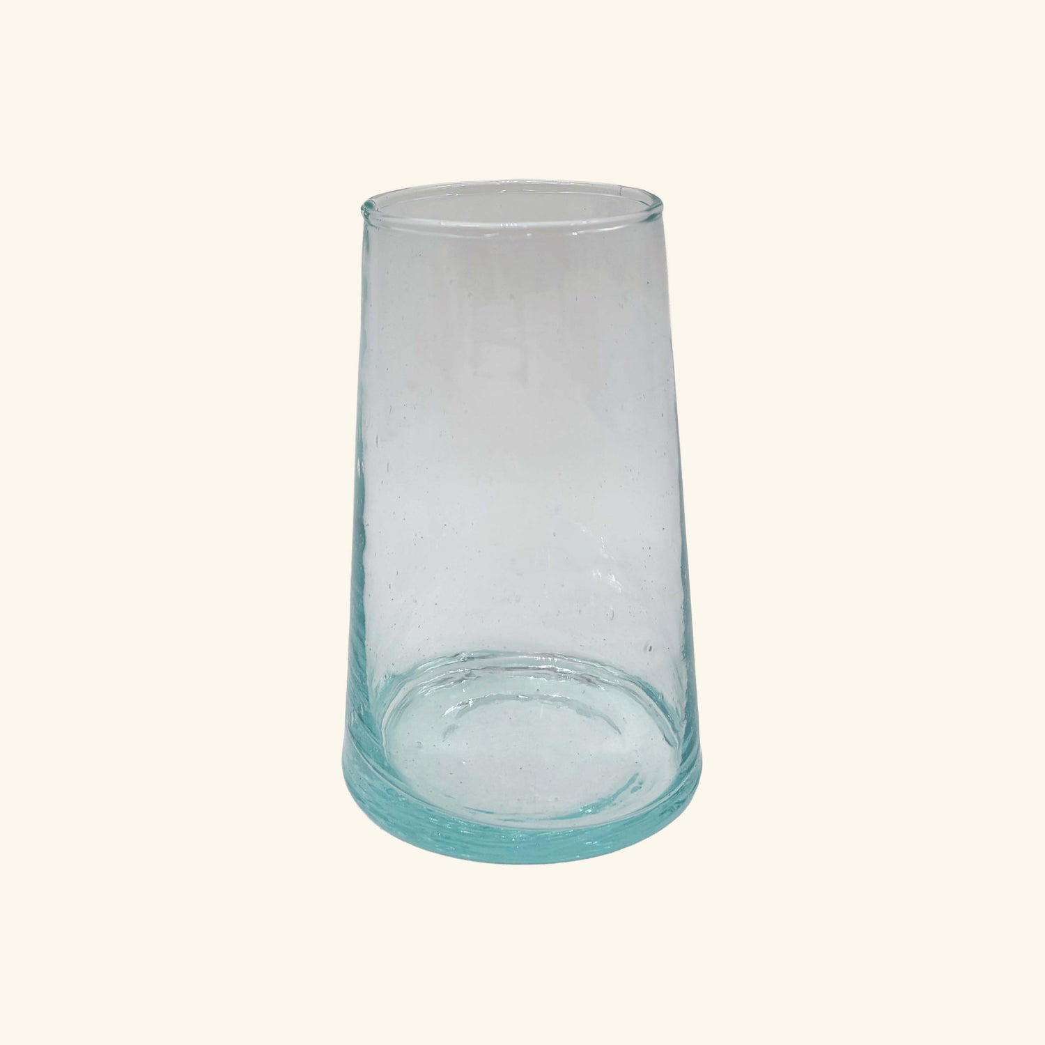 Set of 6 Moroccan Tapered Glass Tumblers