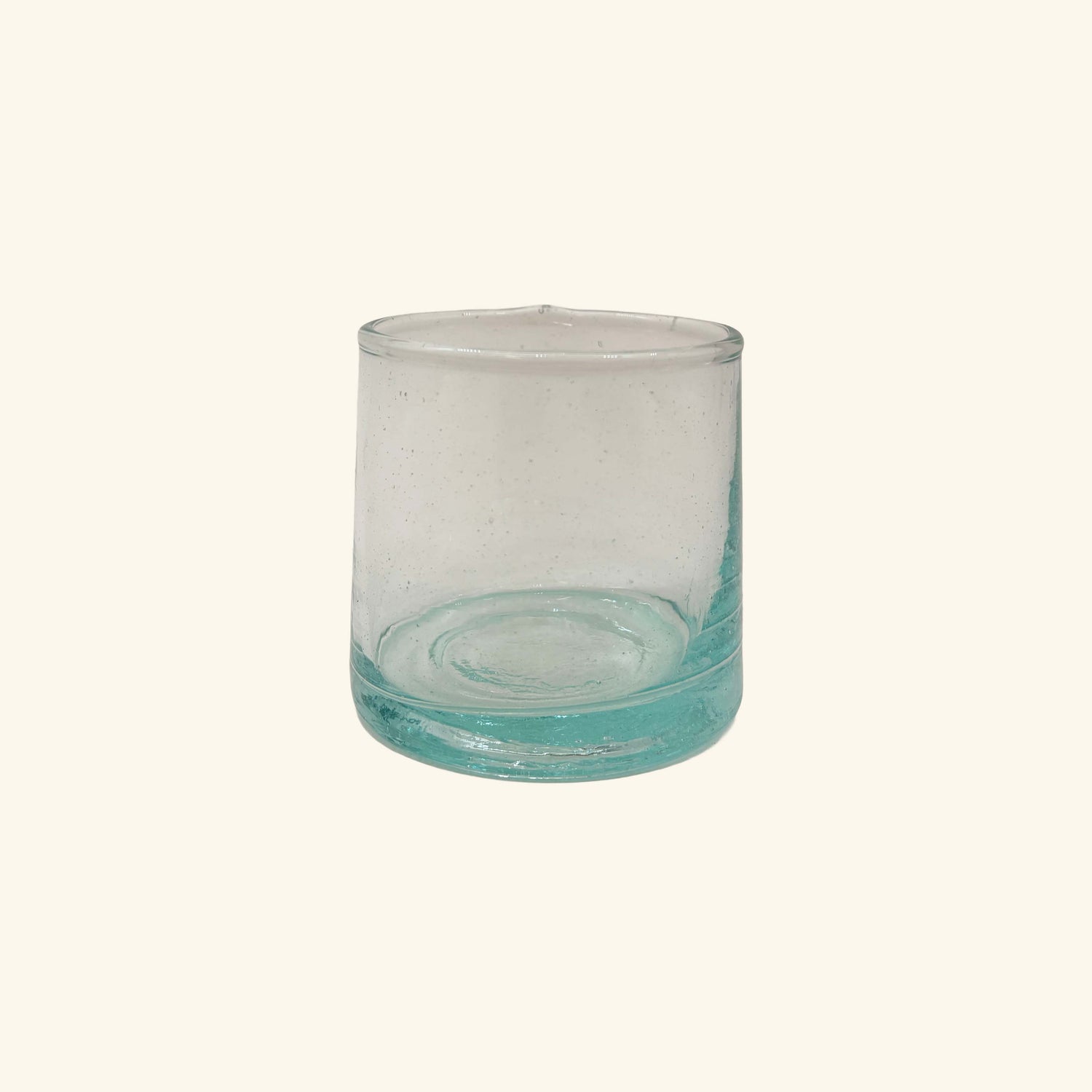 Set of 6 Moroccan Tapered Glass Tumblers