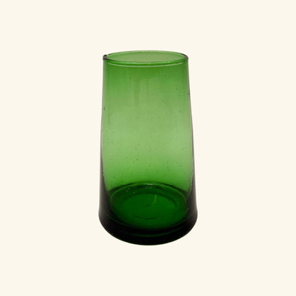 Set of 6 Moroccan Tapered Glass Tumblers
