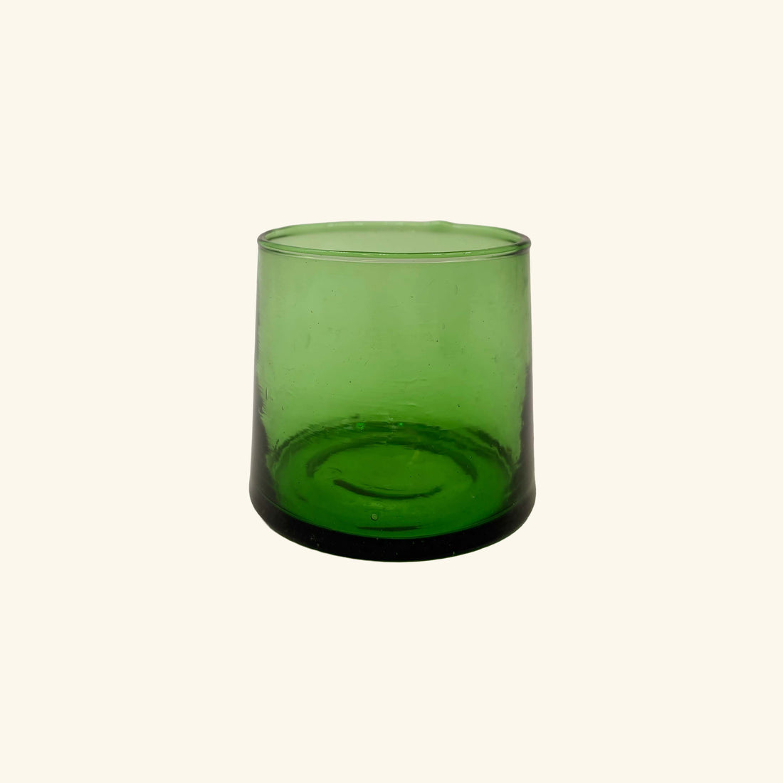 Set of 6 Moroccan Tapered Glass Tumblers