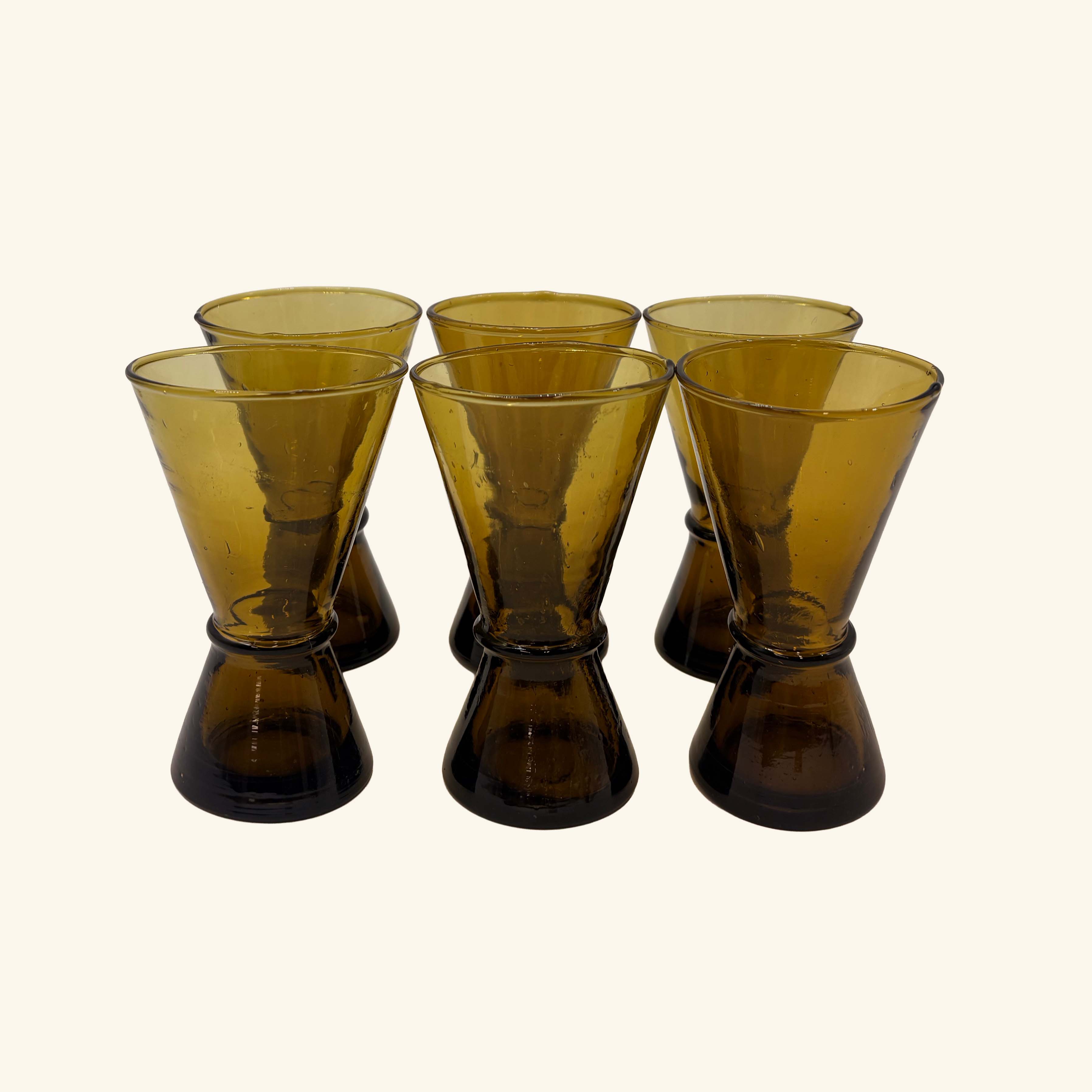 Set of 6 Moroccan Wine Glasses