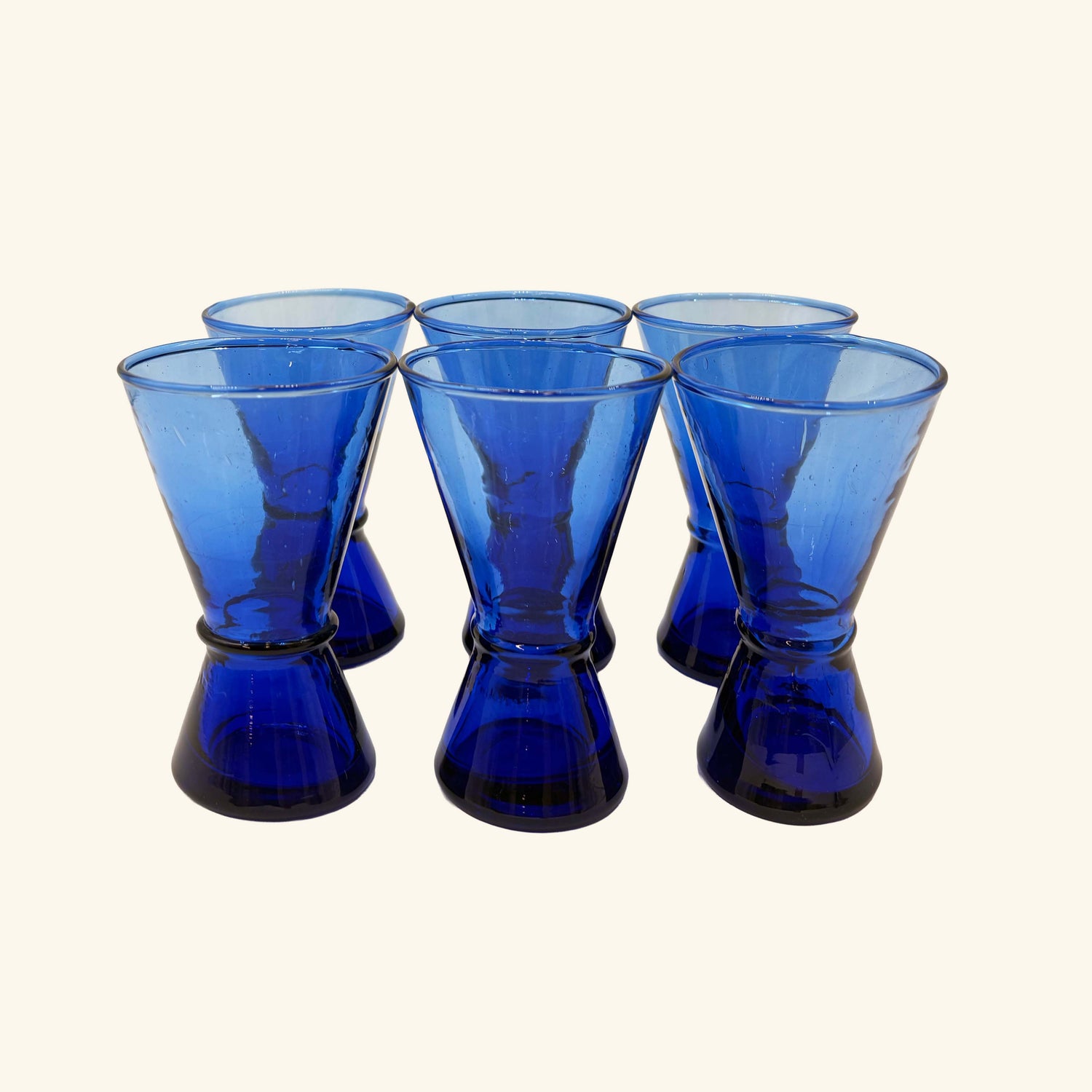 Set of 6 Moroccan Wine Glasses