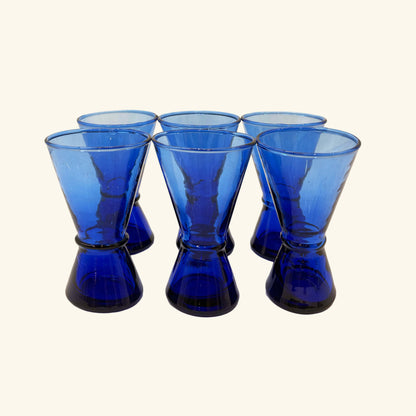 Set of 6 Moroccan Wine Glasses