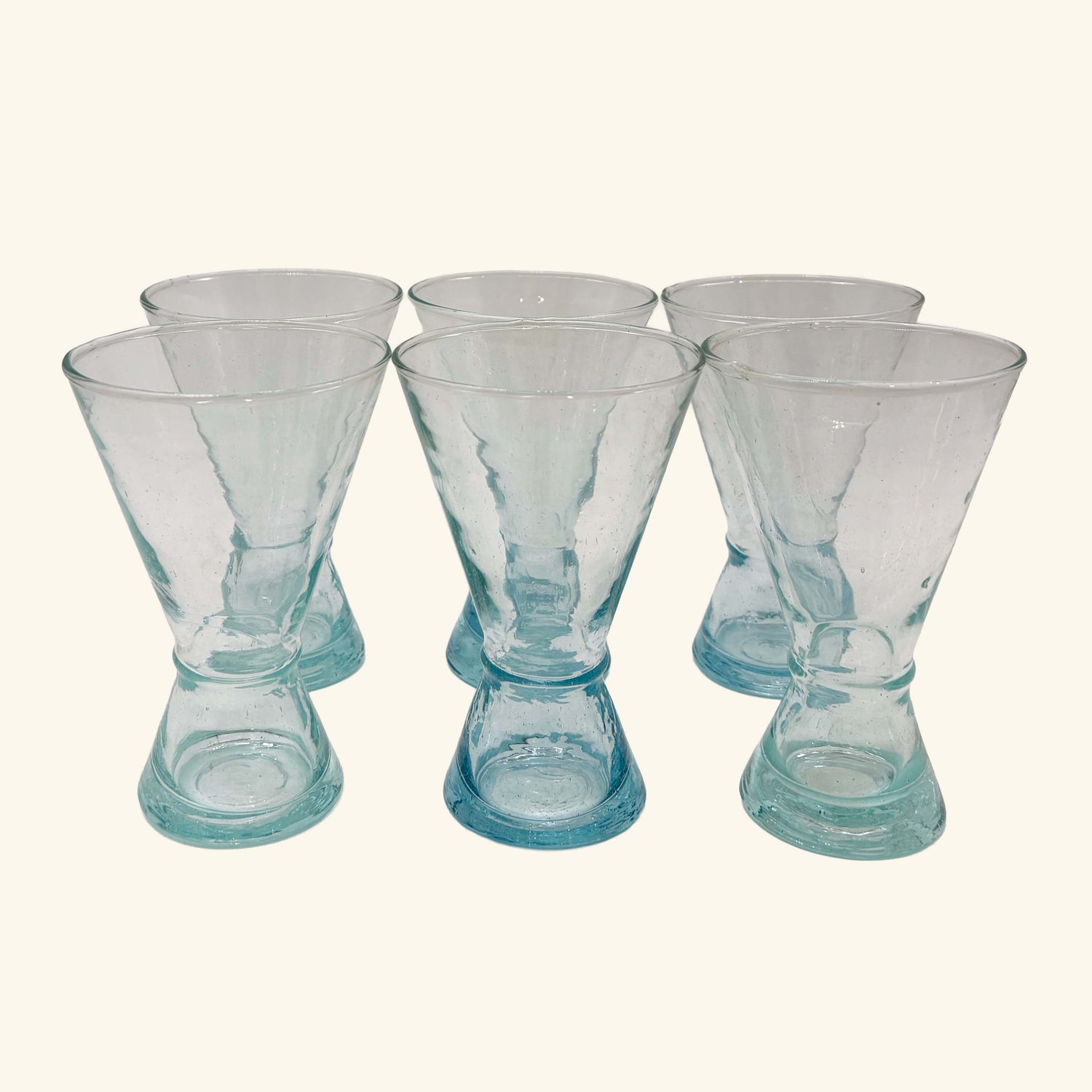Set of 6 Moroccan Wine Glasses