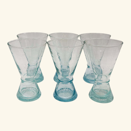 Set of 6 Moroccan Wine Glasses