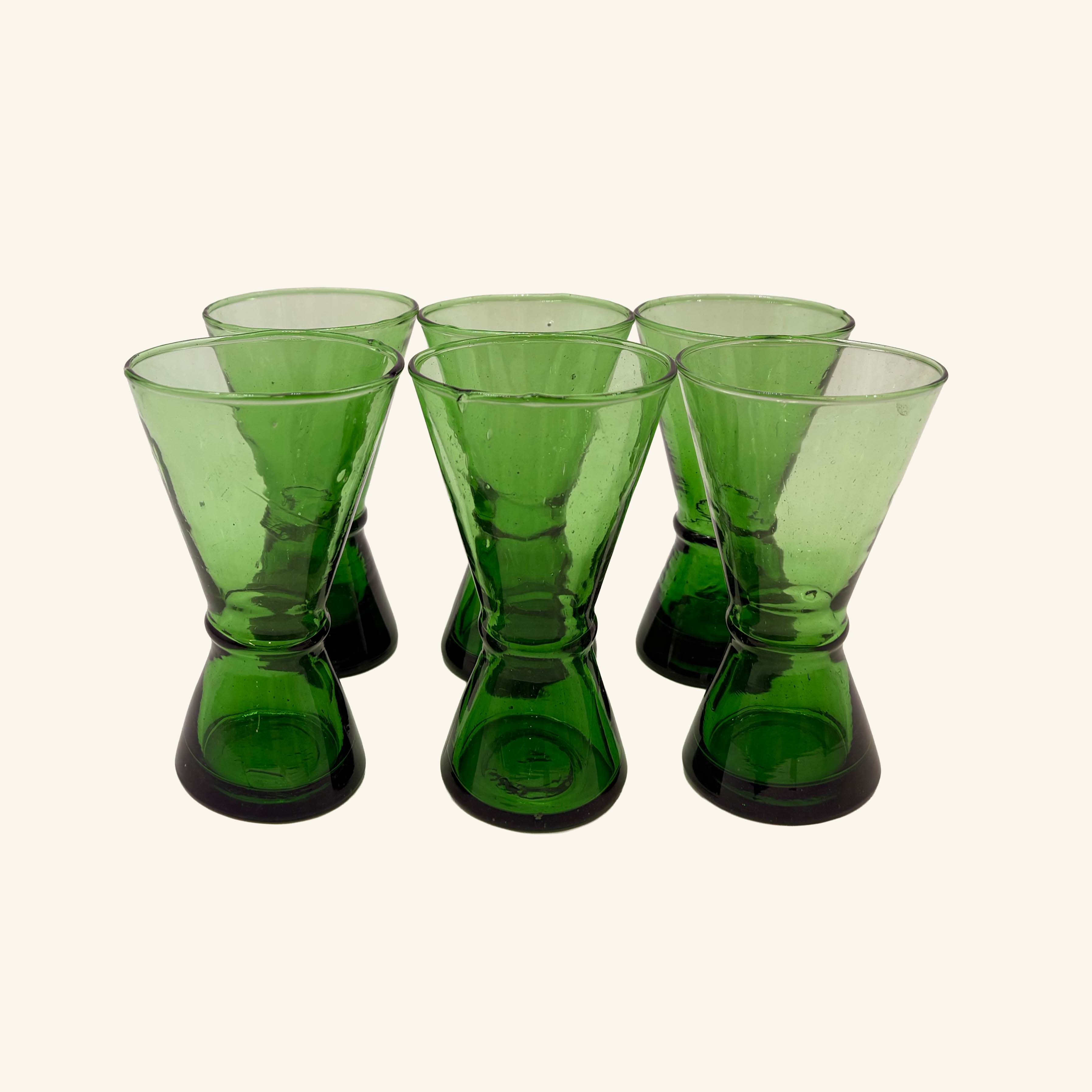 Set of 6 Moroccan Wine Glasses