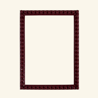 Painted Lacquered Bobbin Picture Frame